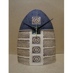 Pottery • Pottery Clock With Decoration • model 13