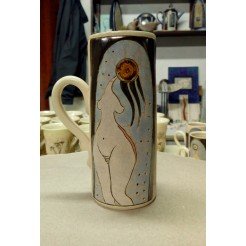 Pottery • Pottery Cup With Decoration • model 1
