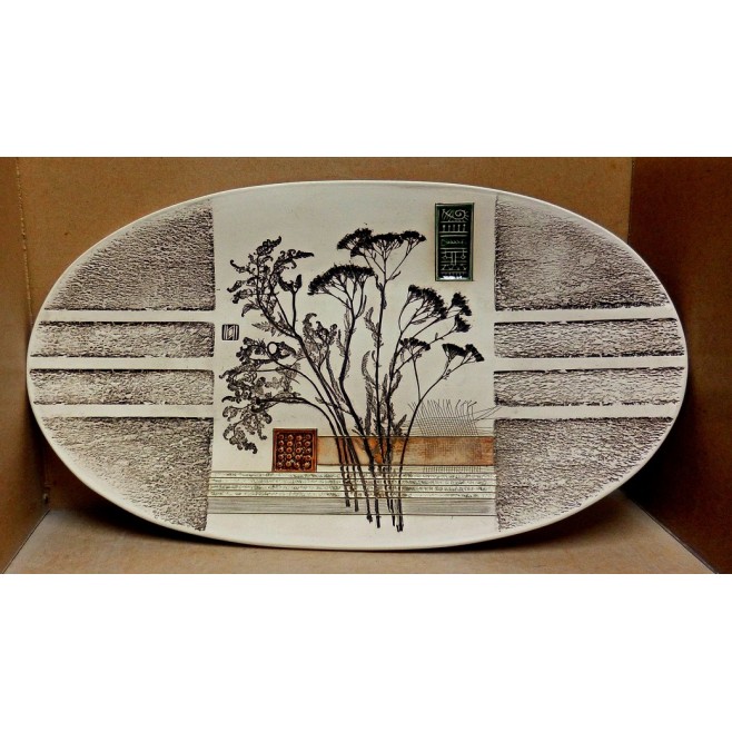 Керамична чиния за декорация • модел 28