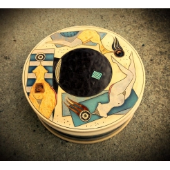 Pottery • Pottery Box With Decoration • model 9