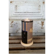 Керамичен свещник с украса • модел 4
