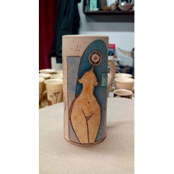 Pottery • Pottery Cup With Decoration • model 8