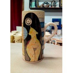Pottery • Pottery Cup With Decoration • model 9