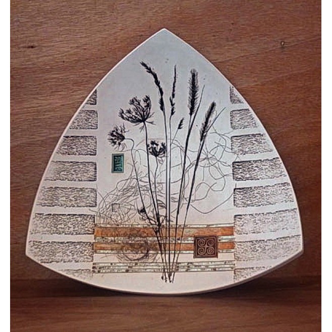 Керамична чиния за декорация • модел 22