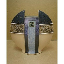 Pottery • Pottery Vase With Decoration • model 15