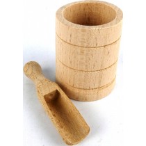 Механджийска солничка с лъжичка