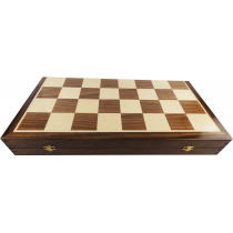 Дървена кутия за шахмат орешак