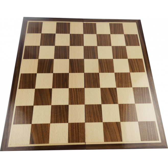 Дървена кутия за шахмат орешак