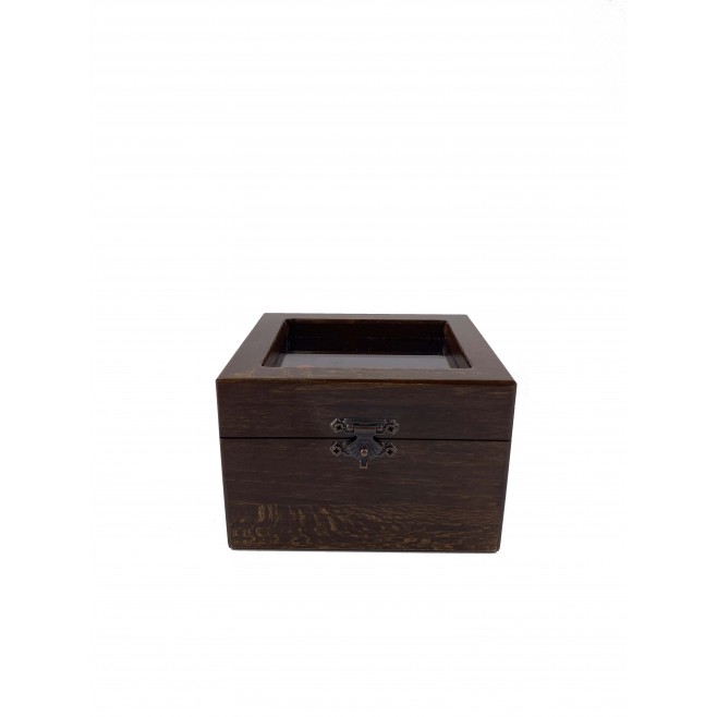 Луксозна единична дървена кутия за часовници и бижута