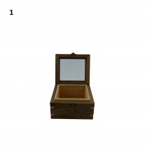 Луксозна единична дървена кутия за часовници и бижута