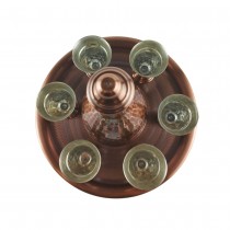 Copper set for Alcochol (Rakia Set)