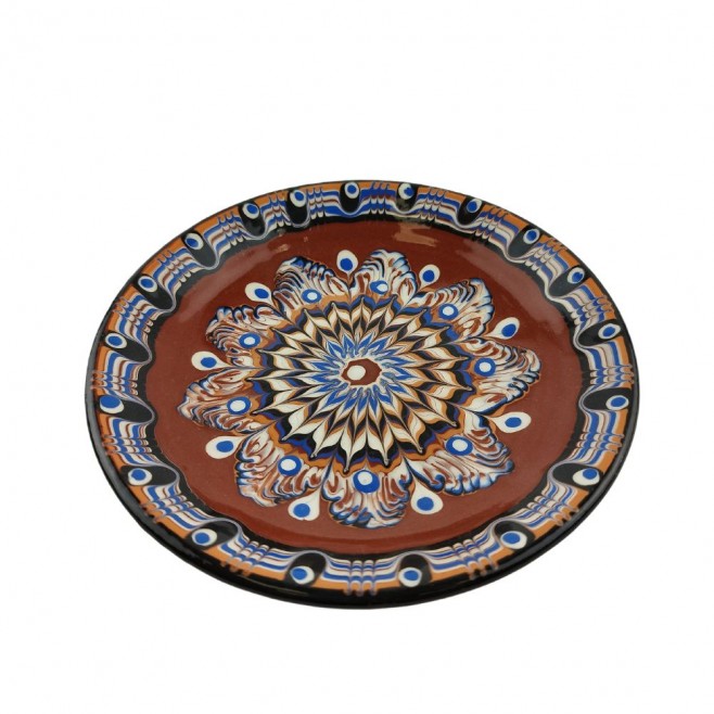 PLATE FOR TAVERN TROYAN CERAMICS 18 CM