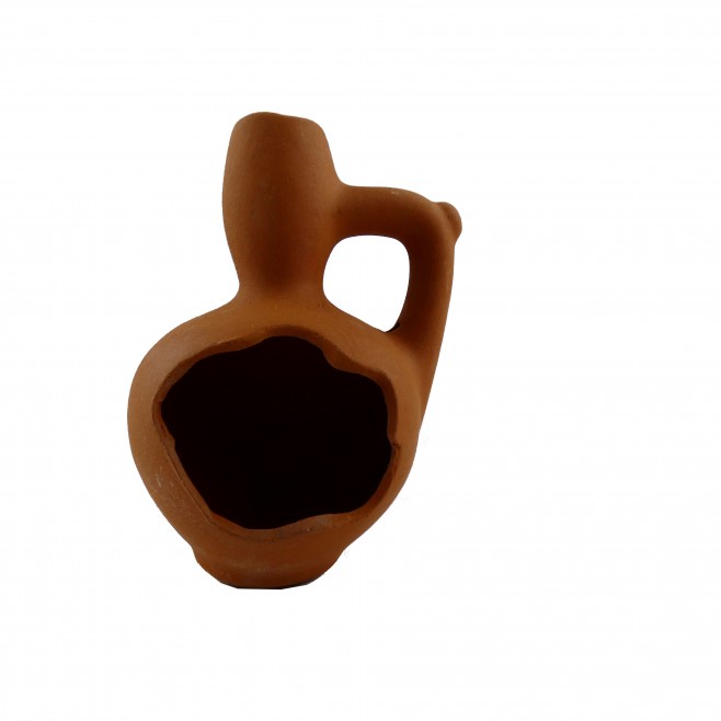 Small ceramic jug - decoration