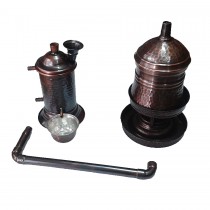 Distiller for brewing brandy, herbs and rose water