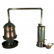 Distiller for brewing brandy, herbs and rose water