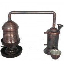Distiller for brewing brandy, herbs and rose water