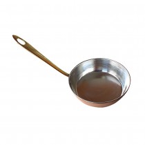 Large copper pan 5 liters