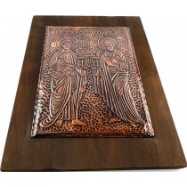 St. Apostles Peter and Paul Copper Icon – Large