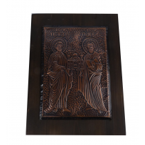 St. Apostles Peter and Paul Copper Icon – Large