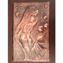 Copper sculpture of the goddess Demeter