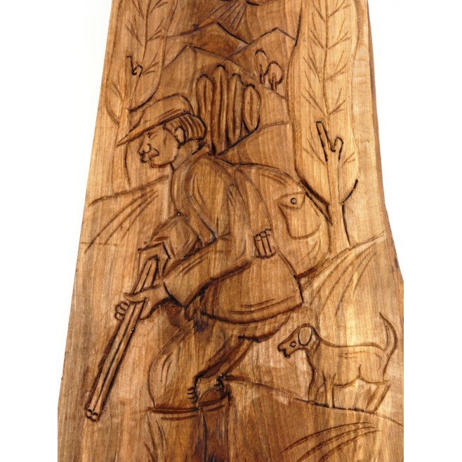ДЪРВОРЕЗБА СТАРИЯТ ЛОВЕЦ<br><span style='color:red'> Продуктът не се произвежда</span>