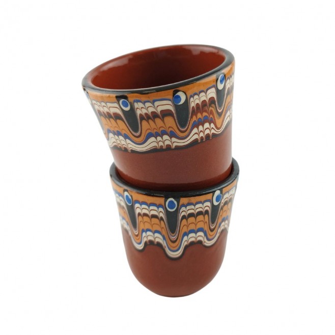 Ceramic cup of 100 ml - Troyan Pottery