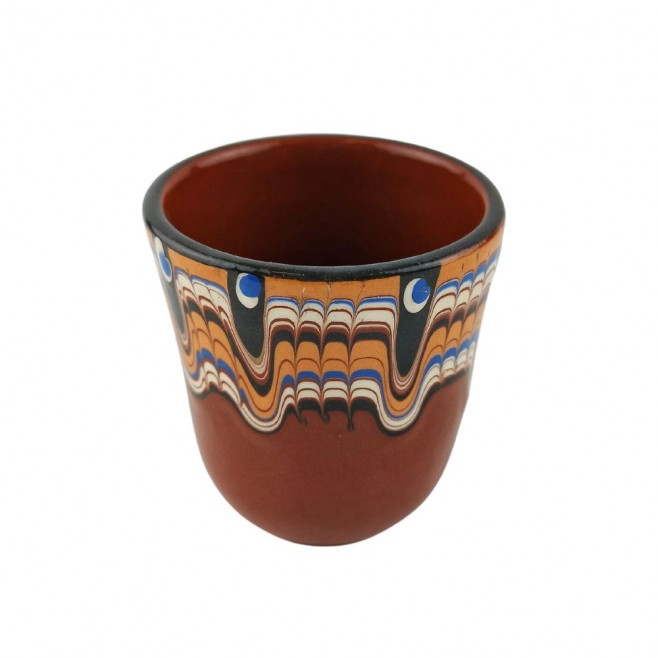 Ceramic cup of 100 ml - Troyan Pottery