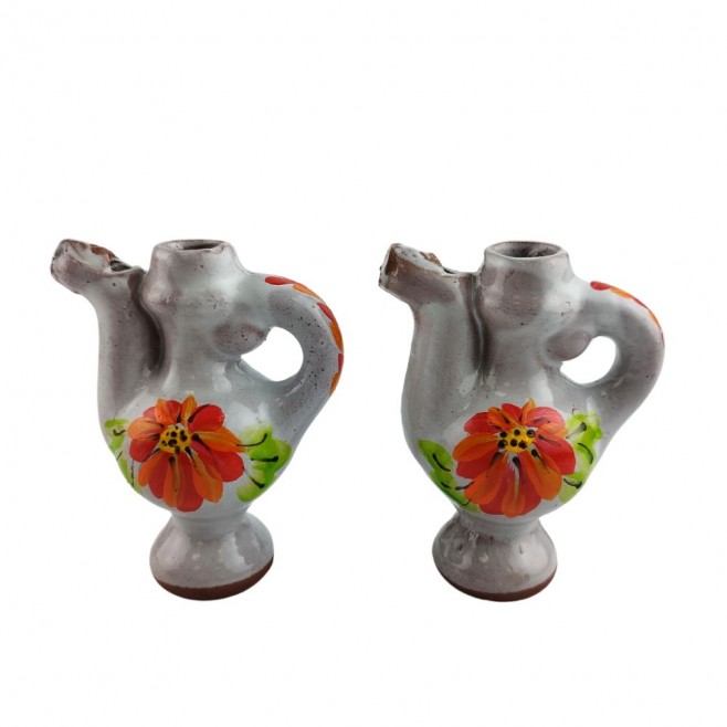 Ceramic pitcher whistle