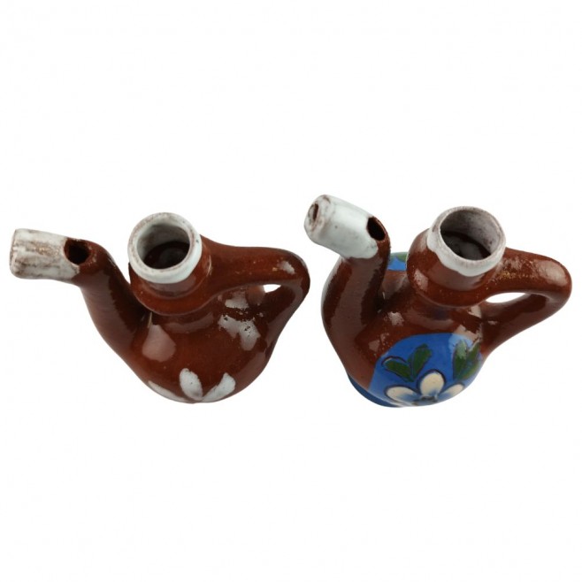 Ceramic pitcher whistle