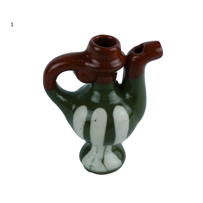 Ceramic pitcher whistle
