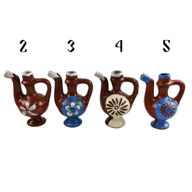 Ceramic pitcher whistle