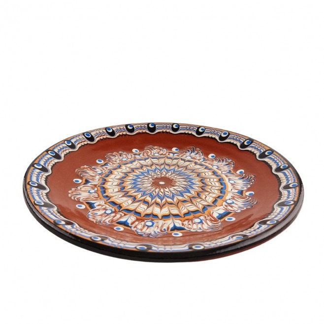 Plate for tavern Troyan ceramics 26 cm