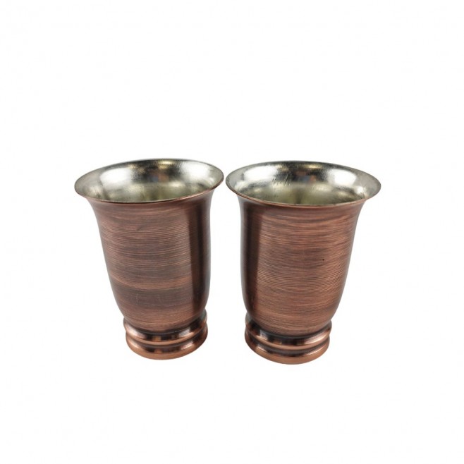 Copper cup fot brandy 100 мл