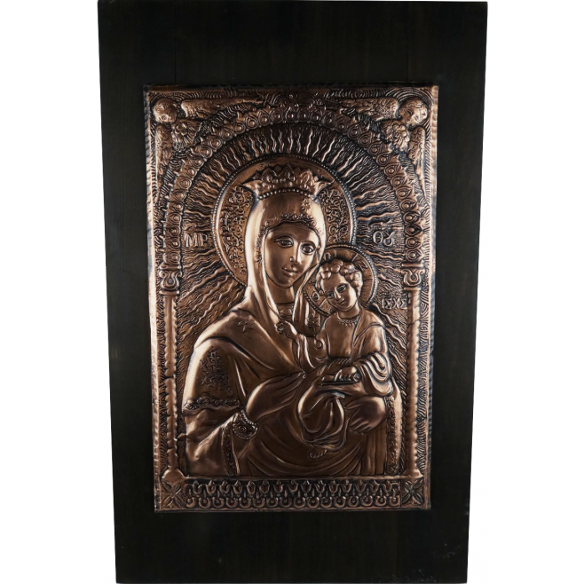 Медна Икона Света Богородица Умиление - специално издание