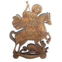 Woodcarving St. George
