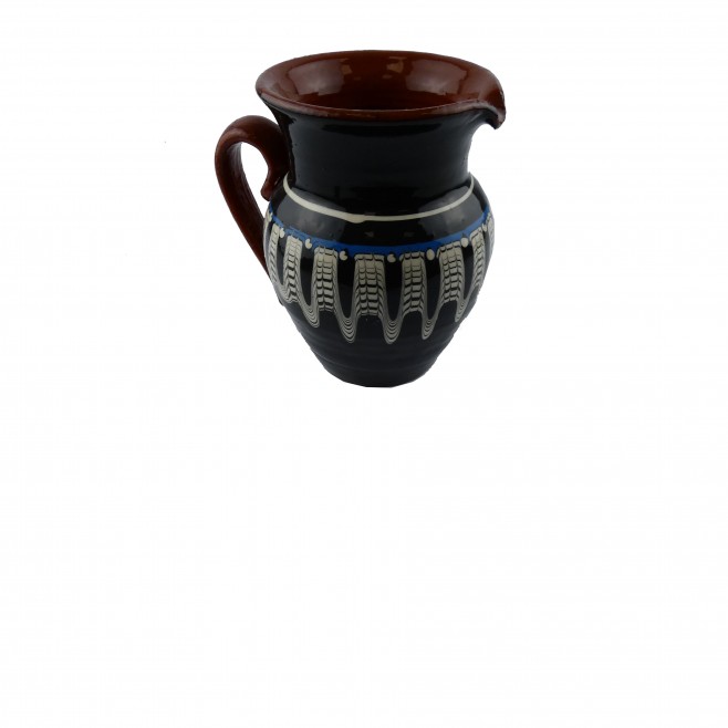 Ceramic Wine Jug Troyan Pottery