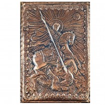 Copper Icon Saint George