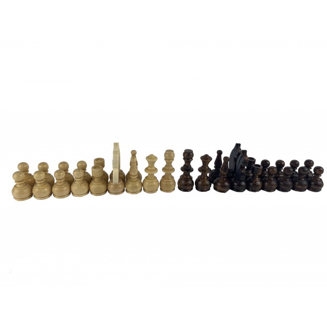 Специални дървени фигури за шах 60 мм