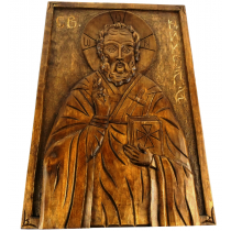Icon Woodcarving St. Nichola