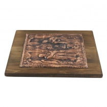 Annunciation Copper Icon – Large