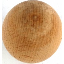 Дървено яйце бук на бяла заготовка