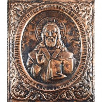 Copper Icon Jesus Christ – Large