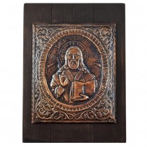 Copper Icon Jesus Christ – Large