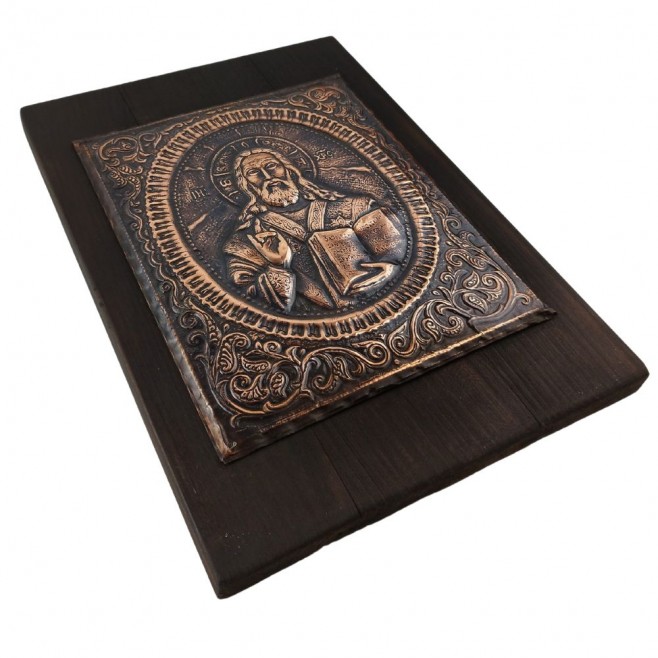 Copper Icon Jesus Christ – Large