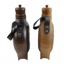 Godmother's vessel (Baklitsa) with woodcarving for rakia