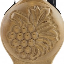 Godmother's vessel (Baklitsa) with woodcarving for rakia