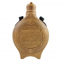Godmother's vessel (Baklitsa) with woodcarving for rakia