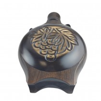 Wooden Bakltisa with glass container