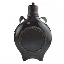 Wooden Bakltisa with glass container