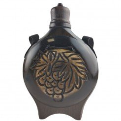 Wooden Bakltisa with glass container